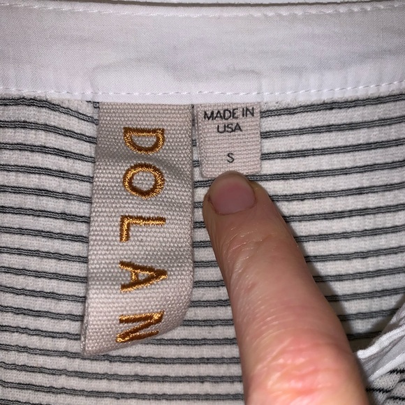 Anthropologie Dolan Striped Coast Ferry Henley Top - Picture 6 of 16